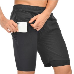 Pantalones cortos para hombre 2025, pantalones cortos clásicos de secado rápido, ropa deportiva sólida, bañadores, forro de malla para playa, Traje corto para surf - Product Image 3