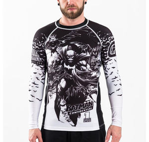 Rashguards Sublimados de Jiu Jitsu Directo de Fábrica, Diseña Tu Propio Rashguard Personalizado de Manga Larga con Logotipo de Surf, MMA, BJJ, Sublimación Completa - Product Image 4