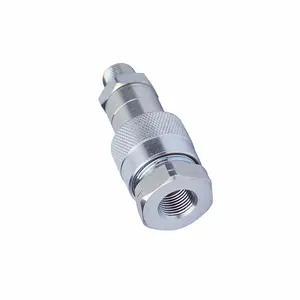 ISO 14540 1/4 "NPT thép carbon bóng van áp lực cao 10000 PSI công cụ thủy lực bơm nhanh chóng kết nối khớp nối