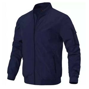 2025 personnalisé poids léger hommes Sport Bomber veste mode fermeture à glissière vêtements de sport d'hiver avec col montant - Product Image 2