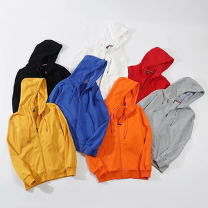 Sweat-shirt à capuche uni 100% coton, imprimé Logo, personnalisé, unisexe, Hip Hop, Oversize, blanc - Product Image 2