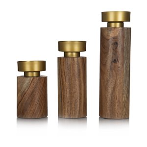 Italian Design Handmade Eco-Friendly Wooden <b>Candle</b> Holder for Home Restaurants Cafe-Hot Selling Tabletop Decor Christmas - Product Image 2