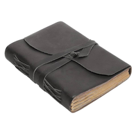 Couverture de cahier en cuir A5 personnalisée de haute qualité impression vierge avec clé et serrure couverture de livre de journal en cuir