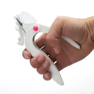 Noyau professionnel en acier inoxydable label privé peinture Laser Logo poignée en métal amovible Type de recharge coupe-ongles - Product Image 2