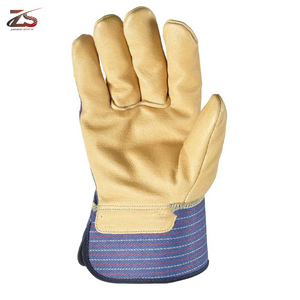 Gants Gants en cuir à usage intensif Gants de travail en cuir pour l'extérieur Mécanique Travail du cuir - Product Image 3