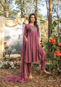 Viscous New Super Fancy Nair <b>Kurtis</b> With Pant and Fancy Dupatta <b>for</b> wholesale - Product Image 3