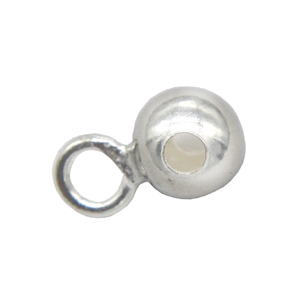Conectores y fianzas de joyería de plata de ley de 12mm de plata 925 a la venta Hallazgos de plata 925 - Product Image 6