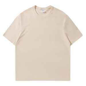 OEM personalizado de alta calidad 100% algodón de manga corta Casual impreso bordado camiseta para hombres transpirable Plus SizeJersey - Product Image 3