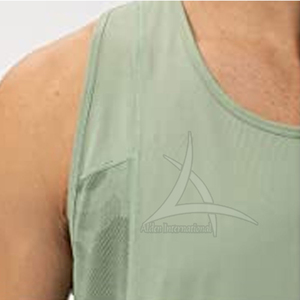 Nouveau style 2025 – Débardeur tricoté 100 % coton pour homme, décontracté, respirant, séchage rapide, haute qualité, options personnalisables, vente en gros - Product Image 5