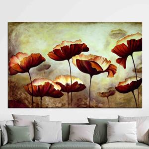 Peinture florale moderne : Toile imprimée pour une décoration élégante de ferme, TOILE ENROBÉE - Product Image 1