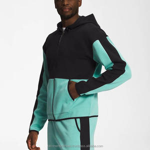 เสื้อฮู้ดมีซิปสำหรับผู้ชาย, สินค้ามาใหม่เสื้อกันหนาวผ้าฝ้ายมีฮู้ดอบอุ่นในฤดูใบไม้ร่วงกำหนดโลโก้ได้เอง - Product Image 2