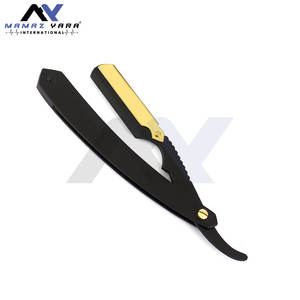 Navajas de Barbero Profesionales con Estuche, Navajas de Afeitar de Filo Recto, Herramienta de Afeitado de Acero Inoxidable, Navaja de Barbero Tradicional Clásica - Product Image 2