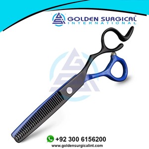 Ciseaux de coiffure japonais en acier 440c, ciseaux de barbier, outils de coupe, ciseaux à effiler, en vrac, logo gratuit - Product Image 2