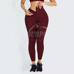 Custom Made Workout Leggings For Women High Quality <b>Bodyshaper</b> Leggings For Women - Product Image 3