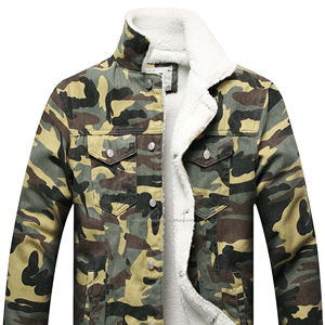 Veste d'hiver en Jean polaire pour homme, doublure Sherpa, veste en Jean pour homme, vente en gros et personnalisée - Product Image 1