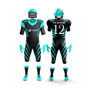 Venta al por mayor Sublimación Ropa de fútbol americano Práctica Jersey y pantalones Poliéster Uniformes de fútbol americano para adultos/jóvenes - Product Image 4