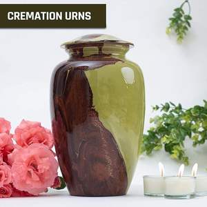 โกศทองเหลืองสำหรับขี้เถ้ามนุษย์ข้อเสนอล่าสุดสำหรับงานศพปรับแต่งโลโก้ได้ตามต้องการ - Product Image 5