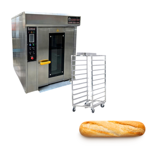 English Instructions <b>8</b> Trays Rotary Oven Bakery Machine Altuntop Trolley 380V 220V Commercial Bread Oven Vietnam Brand - Product Image 1