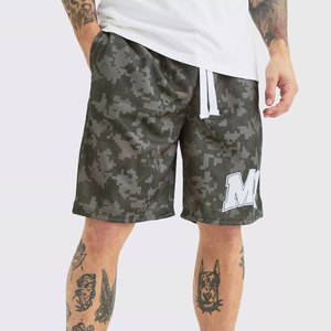 Pantalones Cortos Estampados de Estilo Urbano para Hombre, Suministro Directo de Fábrica, Personalizados en Línea, Secado Rápido, Cómodos, 100% Poliéster Ecológico - Product Image 2