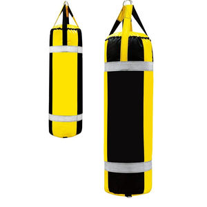 Sac de frappe de boxe, équipement de fitness professionnel pour salle de sport, sac lourd MMA, cuir, écologique, léger, couleurs personnalisées - Product Image 3