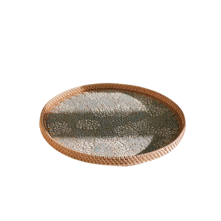 Best Quality Handcrafted Rattan Serving Trays from Vietnam
