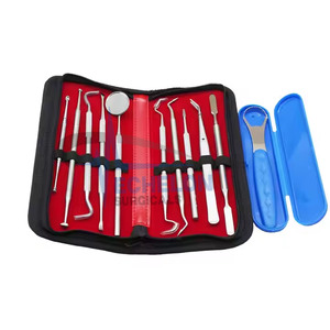 Kit de herramientas de higiene bucal Dental profesional limpieza relleno dientes equipo escalador boca espejo cálculo removedor tártaro lengua - Product Image 6