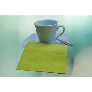 Servilletas con Borde Repujado de Pistacho 20x20cm, 100 Unidades, 60 Paquetes, B2B - Product Image 1