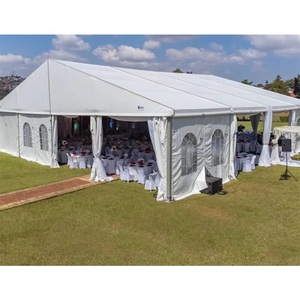 Nhiệm vụ nặng nề rõ ràng kính trong suốt marquee Lều khung nhôm ngoài trời Wedding party tổ chức sự kiện lều triển lãm thương mại Lều để bán - Product Image 5