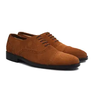 Wholesale Best Supplier Custom OEM Design Men Suede Leather Shoes / Lightweight Adult Size Men Suede Leather Shoes