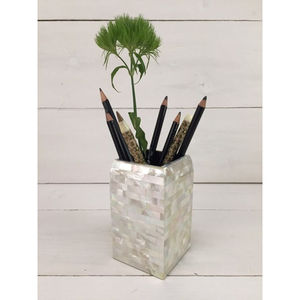 Proveedores al por mayor de portalápices de almacenamiento de oficina de diseño elegante portalápices madre de perla de la más alta calidad al precio más barato - Product Image 5