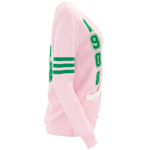 Se aceptan todos los suéteres cárdigan de punto bordados y colores personalizados para hermandad fraternidad suéter universitario para Unisex - Product Image 3