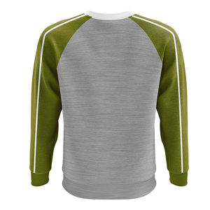 เสื้อสเวตเชิ้ตผ้าฟลีซคอกลมแบบเรียบง่าย สีพื้น ผลิตตามสั่ง ดีไซน์ใหม่ สำหรับทีมฮาร์ลิ่ง บริการ OEM - Product Image 5