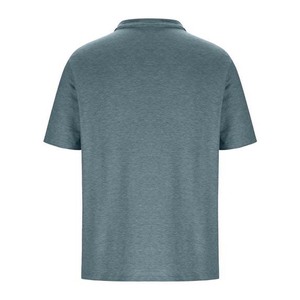 Polo de manga corta personalizada para hombre, 100% de algodón, secado rápido, sin costuras, transpirable, elástico, último diseño, estampado, Polo de secado rápido - Product Image 5