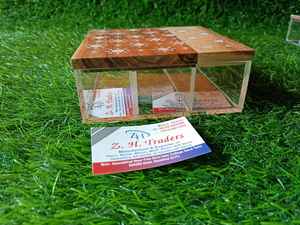 Stylish Transparent Acrylic <b>Keepsake</b> Box with Polished Mother of Pearl Lid Elegant Handmade Design for Arabic <b>Wedding</b> Home Decor - Product Image 2