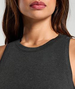 High Quality Knitted <b>Short</b> Women's Breathable Quick Dry Tank <b>Top</b> <b>Sleeveless</b> Fitness Outdoor Wear - Product Image 2