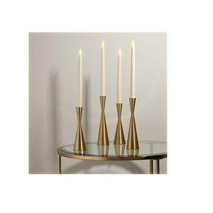 Brass Candle Stand Handmade Home <b>Table</b> Centerpieces Decorative White <b>Tall</b> Candelabra Candle Stand with Sale Product - Product Image 1