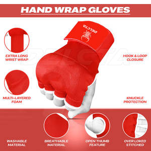 Gants intérieurs rembourrés en gel sur mesure, vente chaude, best-seller, prix bas - Product Image 3