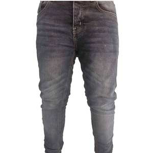 Service OEM Nouveautés Pantalons en jean pour hommes Coupe droite ajustée de qualité supérieure 100% coton Poche Couleur claire Bouton Vente Meilleure vente - Product Image 3