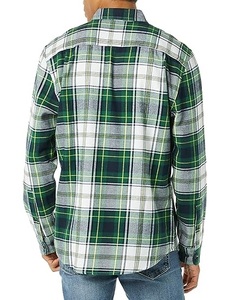 Camisa a cuadros de franela OEM para hombre, camisa con botones, otoño, secado rápido, 2025, de talla grande, camisas transpirables de algodón y poliéster a la moda - Product Image 5