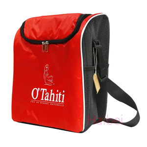 Cremallera deportiva de poliéster personalizada de fábrica, 24 latas, bolsa térmica promocional aislada, mantiene el calor o la frescura para bebidas - Product Image 5