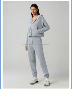 Chaqueta Cardigan Ligera con Capucha y Cremallera para Mujer, Top Deportivo Informal para Correr, Sudadera con Capucha de Talla Grande - Product Image 6