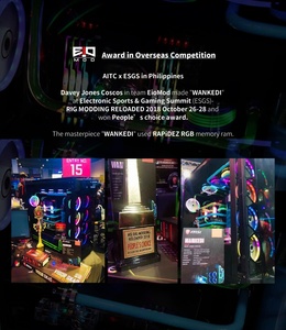 [KINGSMAN GAMING] Mémoire RAM DDR4 32 Go 3200 MHz avec LED RVB pour PC de jeu - Product Image 4