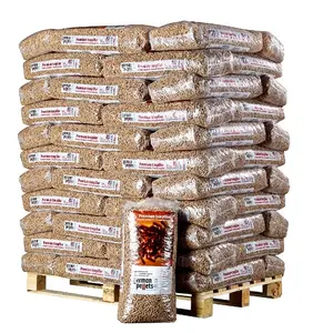 Hochwertige Holzpellets in 15kg Säcken zum Heizen/Biomasse brennstoff ENplus A1 Holzpellets/Europa Holzpellets DIN PLUS