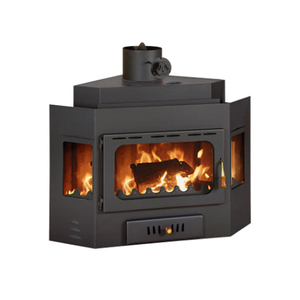 Moderno 4,3 Kg/h Consumo de combustible 14,2 kW Salida de calefacción de habitación Inserto de quema de madera Fireboxes Casa Chimenea elegante Hogar - Product Image 1