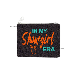 Monedero personalizado con cuentas de semillas bordado estilo bohemio, monedero de mano para mujeres y niñas, accesorio con estampado étnico - Product Image 2