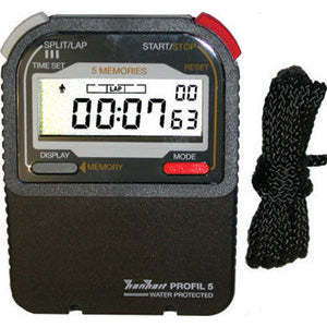 Relojes de Tiempo Electrónicos Digitales de 7 Dígitos, Cronógrafo de Plástico con Lecturas de 1/100 de Segundo, Modelo 4386g - Product Image 1