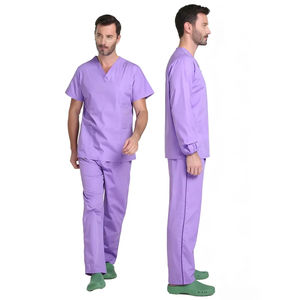 Uniformes Médicos Profesionales para Hospital, Conjuntos de Uniformes de Algodón y Poliéster, Uniformes Duraderos para Médicos, Enfermeras y Clínicas - Product Image 2