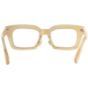 Montures de lunettes en corne de buffle naturelle, faites à la main, grandes, surdimensionnées, épaisses, pour hommes et femmes - Product Image 4