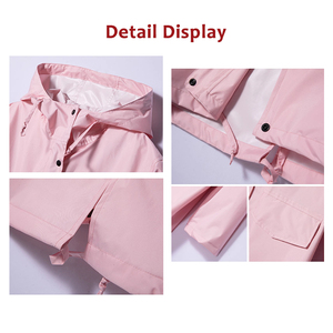 Chubasquero largo para mujer, ciclismo al aire libre, senderismo, lluvia al aire libre, abrigo largo para mujer, ropa de calle, abrigo largo para lluvia de verano, chaqueta para mujer - Product Image 5