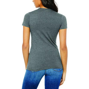 Camisetas Vintage Personalizadas de Algodón y Poliéster de Alta Calidad al por Mayor para Mujer, Colores y Tallas Personalizadas, Camisetas de Talla Grande - Product Image 6